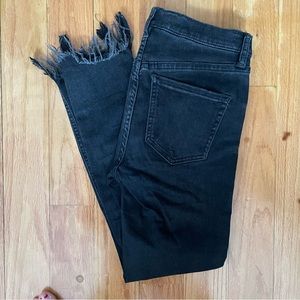Free People distressed skinny jeans